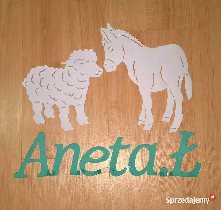 Dekoracje na jasełka z brystolu Ryki