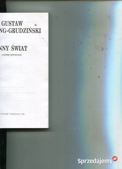 Inny świat Herling Grudziński Szczecin sprzedam