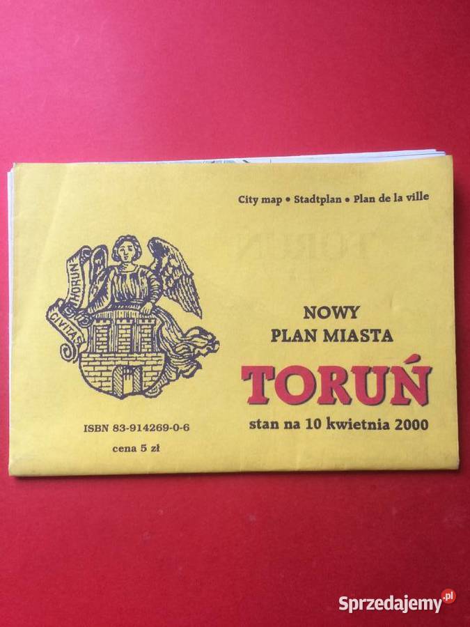 747 Plan Miasta Toruń Antykwariat Szczecin sprzedam