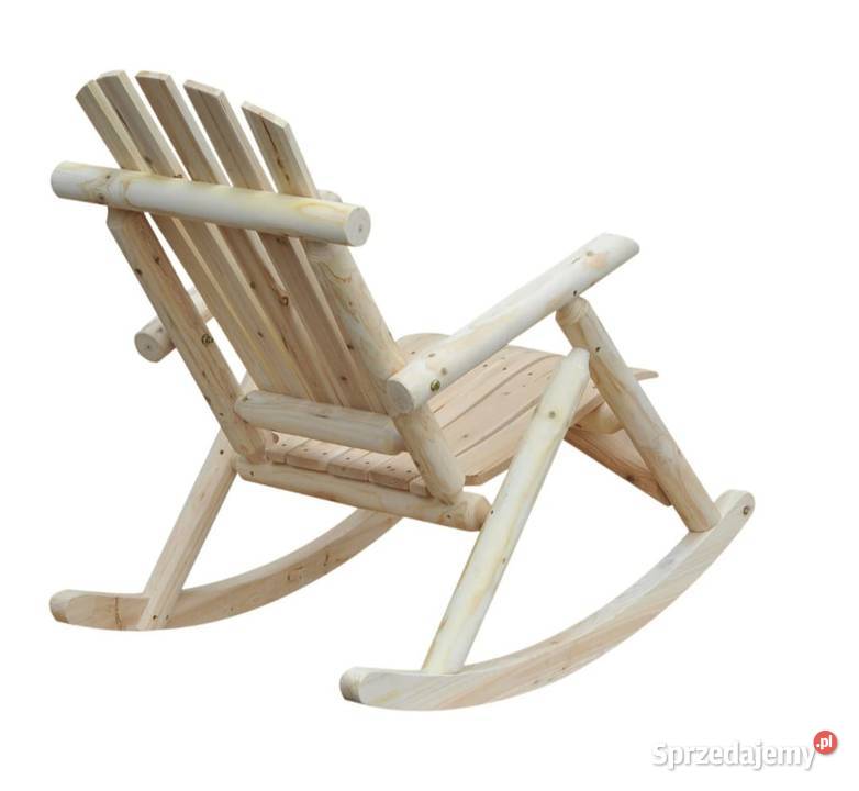 Fotel bujany drewniany Brzesko