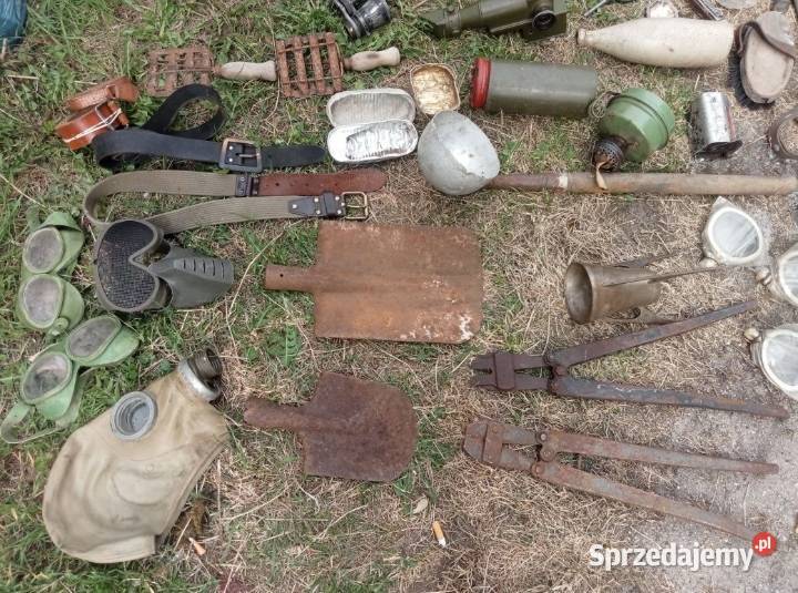 Militaria i inne z okresu IIRP 2wś Wehrmacht i Militaria mazowieckie Grójec
