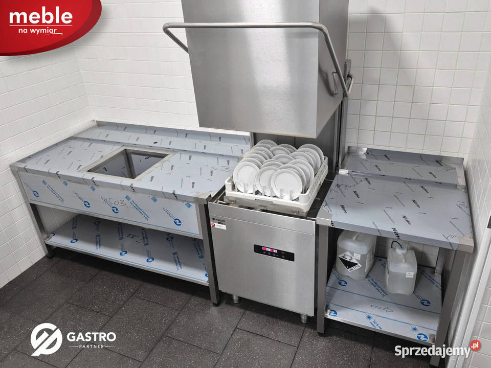 Stół wyładowczy do zmywarki kapturowej na wymiar