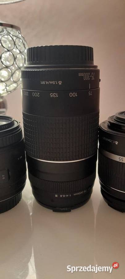 Aparat CANON EOS20D obiektywy ZESTAW Szczurowa