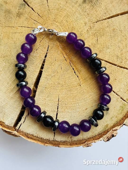 Bransoletka z kamieni naturalnych Bransoletki Zegarki i Biżuteria Łomża