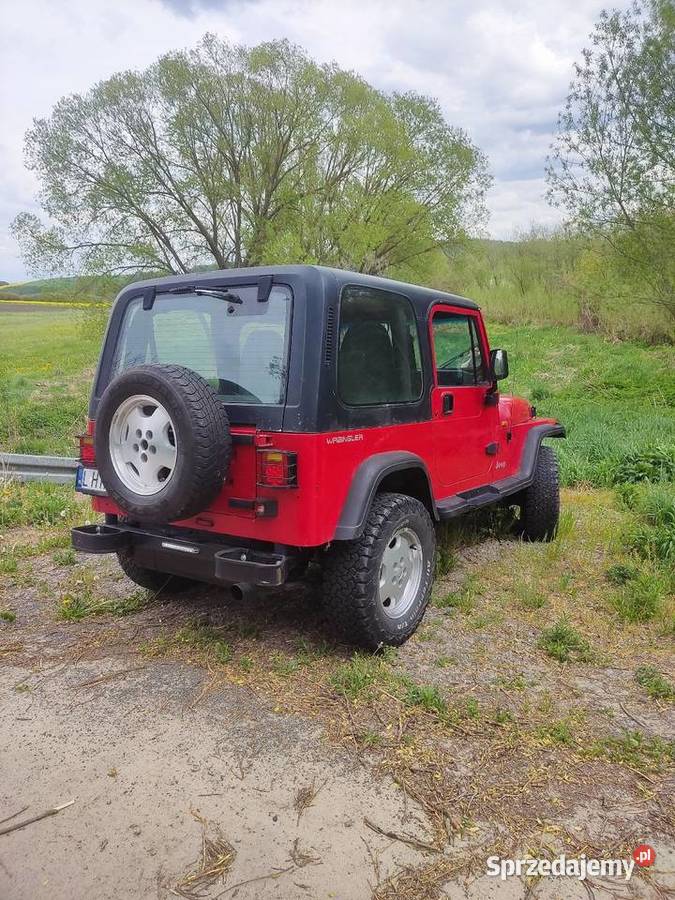 Jeep Wrangler YJ 25 rocznik 1995 lubelskie Skierbieszów