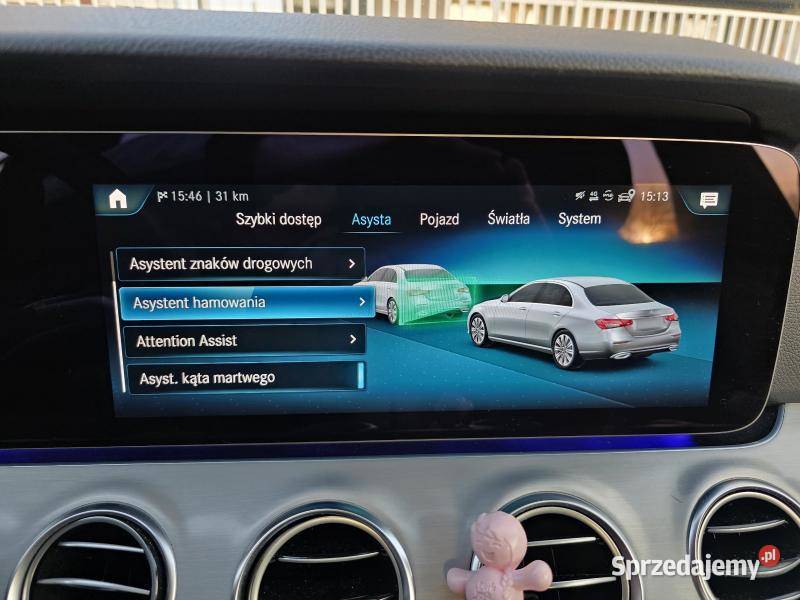 Salon Serwisowany E220D 4MATIC Avantgarde VAT23 mazowieckie Warszawa