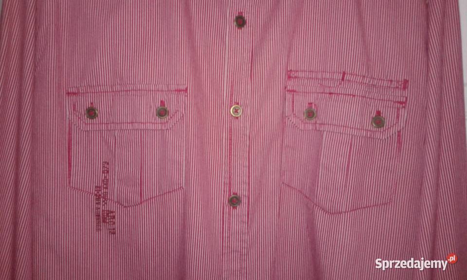 casualowa bawełniana koszula męska DENIM 73 Dręszew