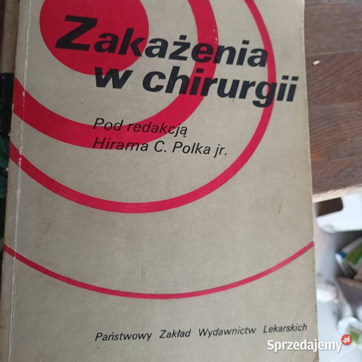 Zakażenie w chirurgii książki wysyłka Trójmiasto