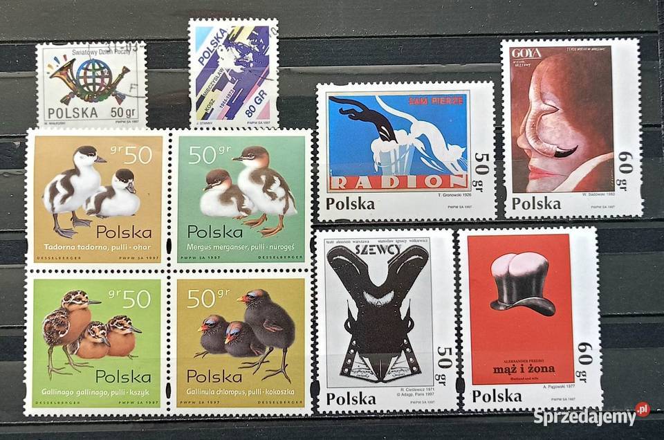 K Znaczki polskie 1997 IV kwartał łódzkie Leźnica Wielka-Osiedle sprzedam
