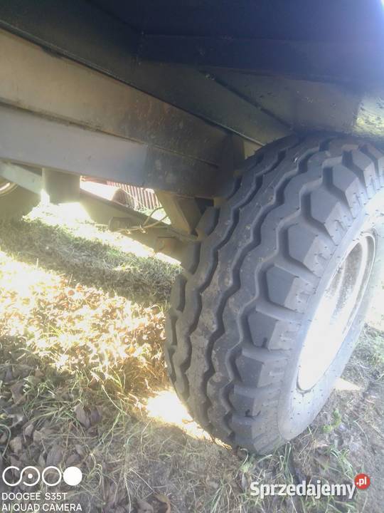 Przyczepa wywrotka zarejstrowana lubuskie Chwalim