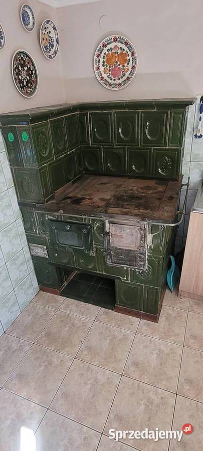 Piec kaflowy kuchnia kaflowa z podkową piec z Legnica sprzedam