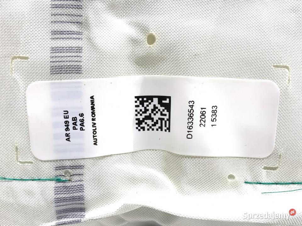 PODUSZKA POWIETRZNA PASAŻERA ALFA STELVIO sprzedam