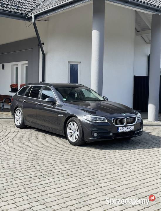 BMW Serii 5 520d F11 Koniec 2016 Panorama Skóra komputer pokładowy Rybnik