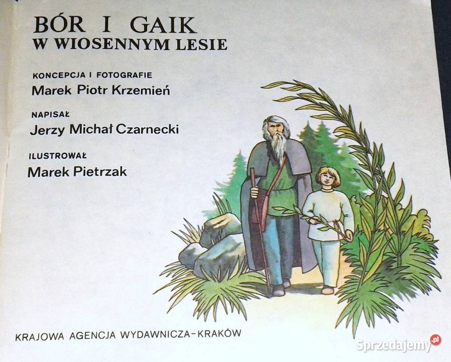 Bór i Gaik w wiosennym lesie Jerzy Michał