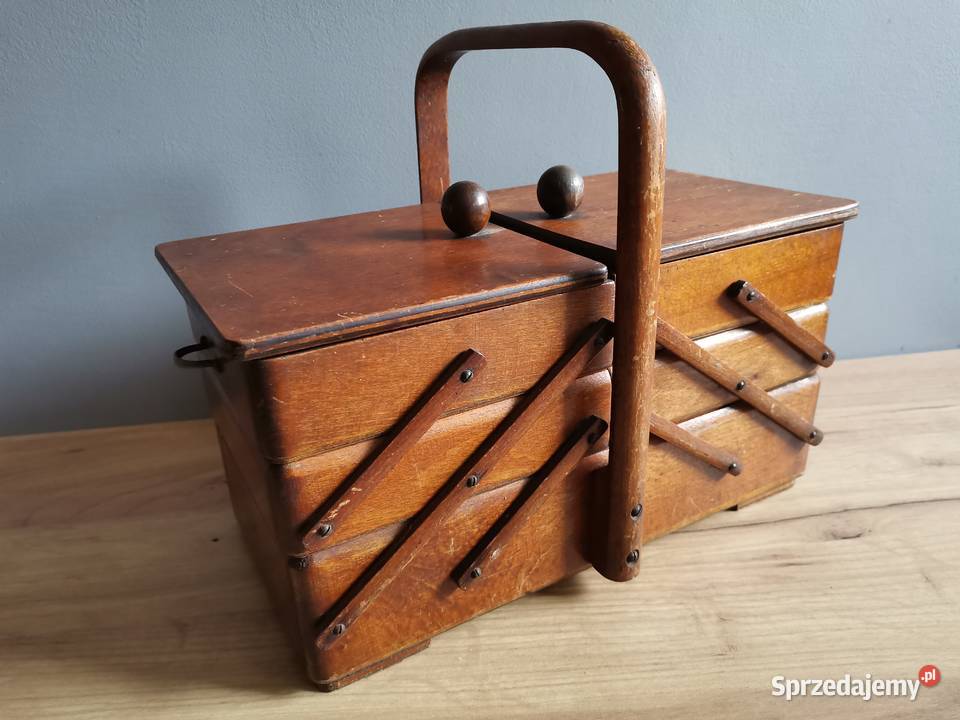 Stara przedwojenna niciarka niciak Art Deco Siemianowice Śląskie