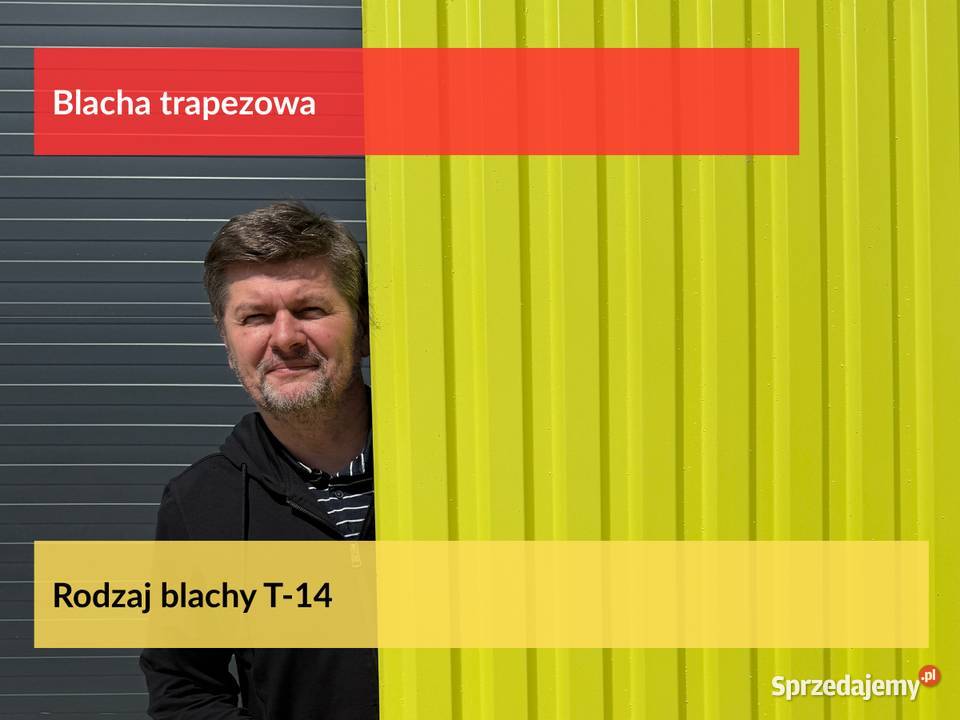 Blacha Trapezowa T14 2 gat w kolorze 6005 Puszczykowo