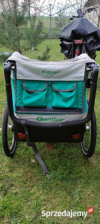 Przyczepka rowerowa Qeridoo Kidgoo1 Dobrzeń Wielki