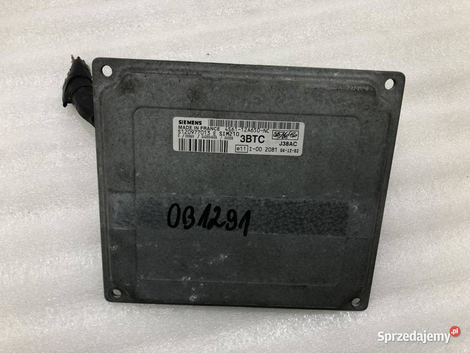 STEROWNIK SILNIKA 4S6112A650NC MAZDA 2 DY 14B