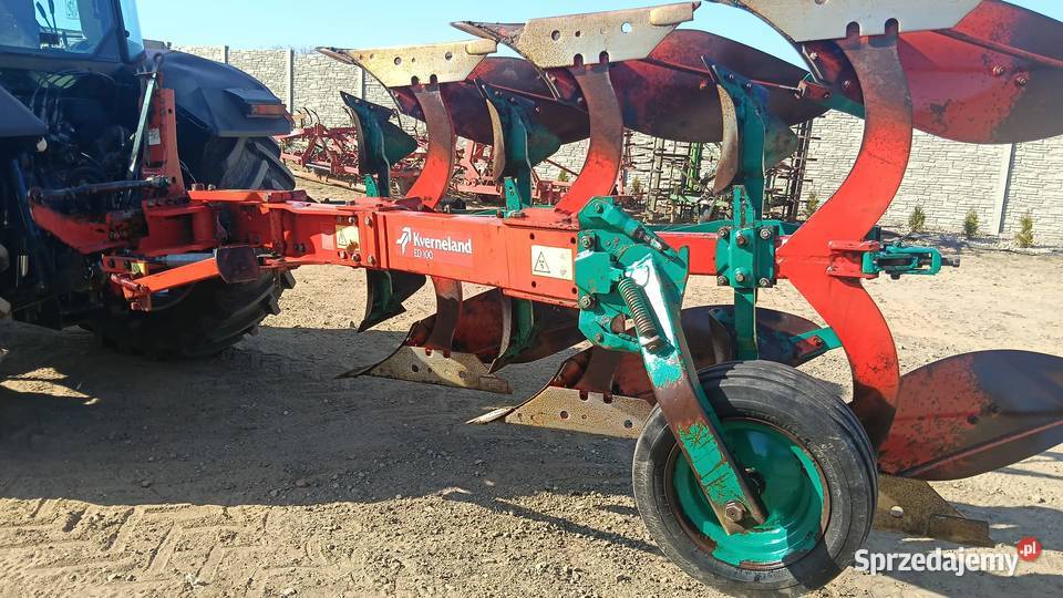 Pług kverneland ed 100 super stan resor Nowa Karczma
