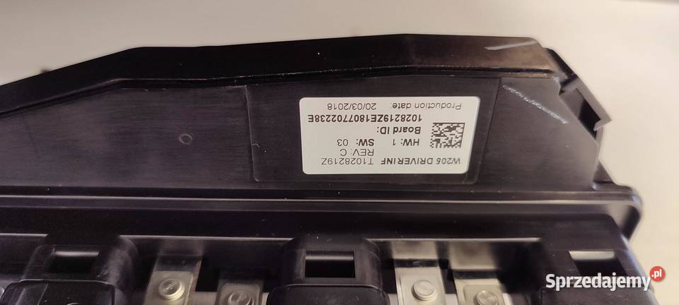 MERCEDES GLC W253 X253 NAGRZEWNICA ELEKTRYCZNA