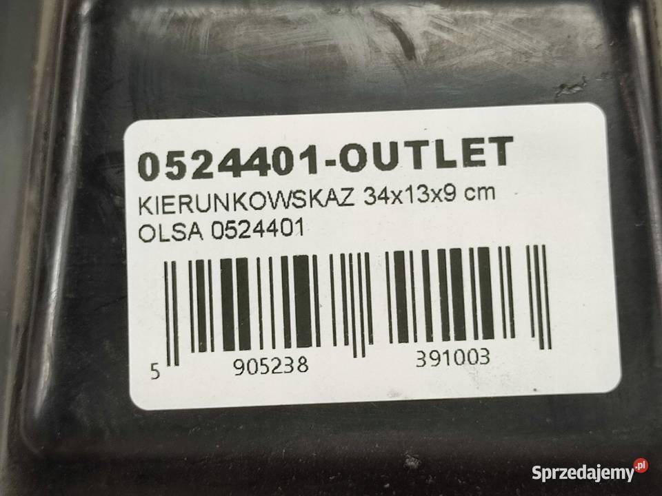 KIERUNKOWSKAZ CIĘŻARÓWKI 34x13x9 OLSA 0524401