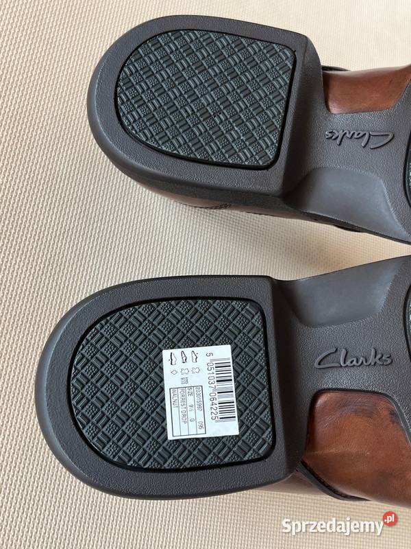 Clarks Leather derby półbuty męskie 4344 Jastrzębie-Zdrój