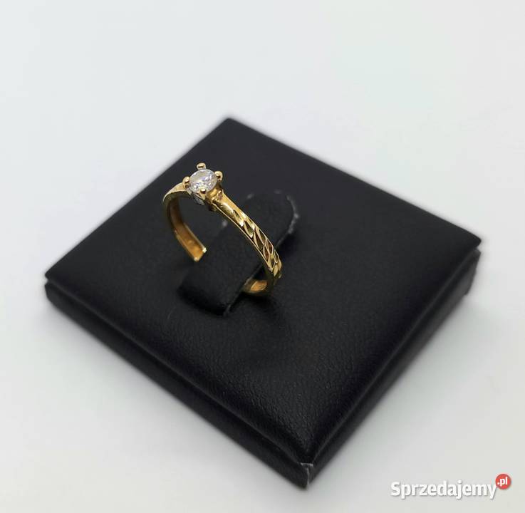 Złoty pierścionek próby 585 113g Rozmiar 8 Pierścionki Elbląg