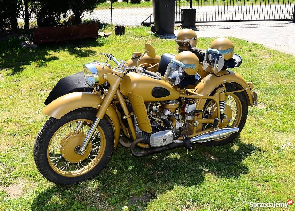 Sprzedam motocykl Dniepr K650 Łęczna sprzedam