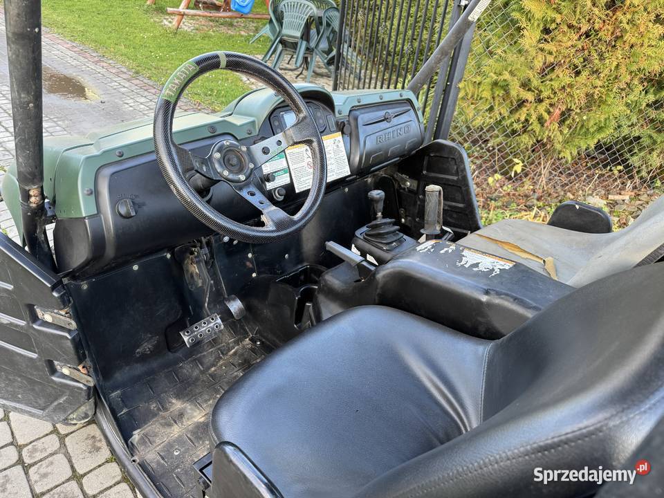 Yamaha Rhino 700 zadbany do sadu utv quad 4x4 Yamaha Lesko sprzedam