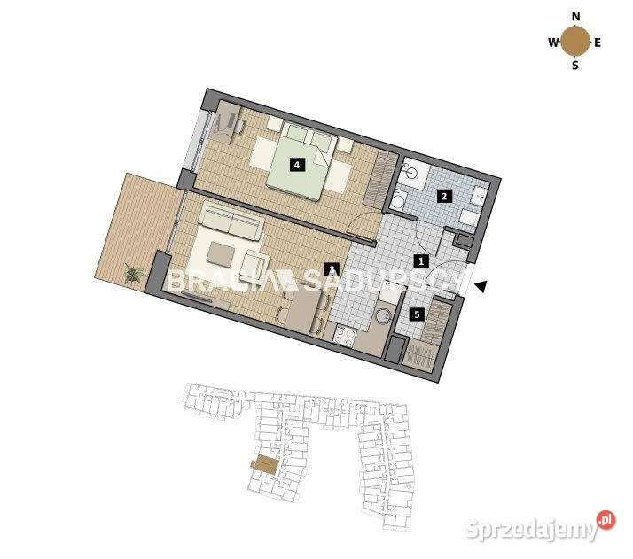 Mieszkanie Kraków Czyżewskiego 39m 2pok Sprzedaż