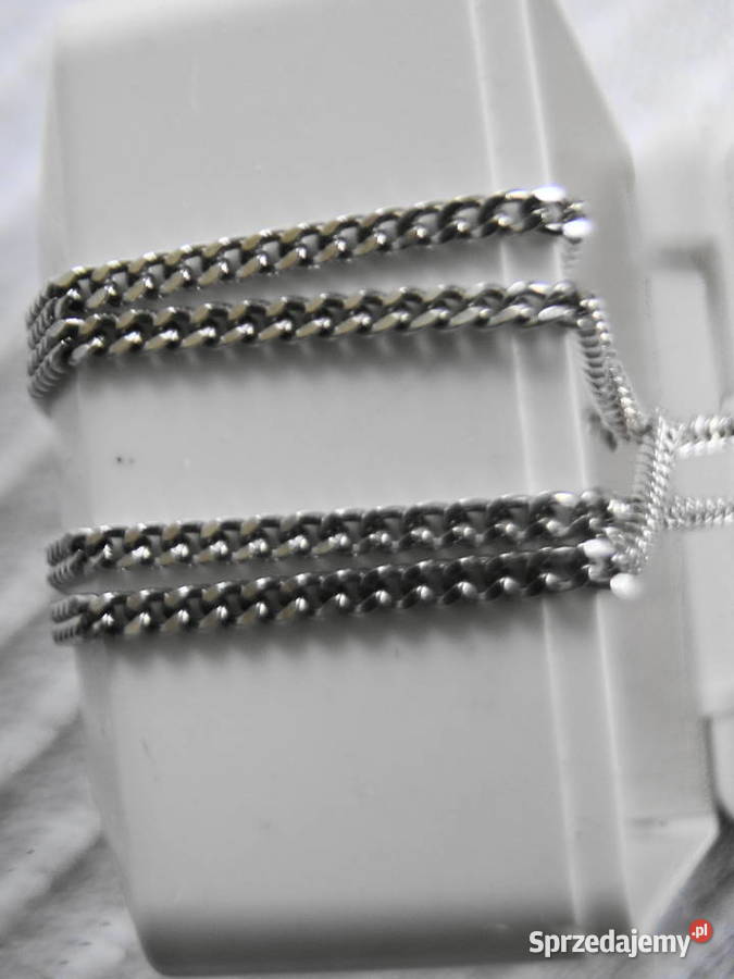 Masywny naszyjnik srebro 925 Uniseks mazowieckie Warszawa