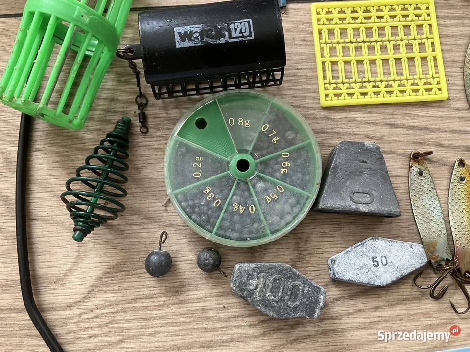 Zestaw wędkarstwo zestaw przynęt haczyki Wędkarstwo Warszawa