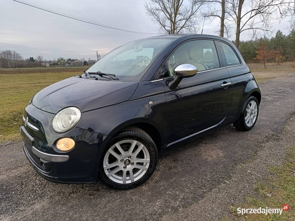 Fiat 500 turbo 900cc SZYBER DACH ASR (kontrola trakcji) Podkonice Miejskie