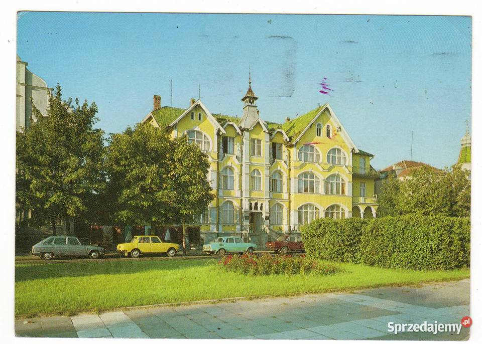 ŚWINOUJŚCIE DOM SZCZECIN POCZTÓWKA Pocztówki i karty telefoniczne