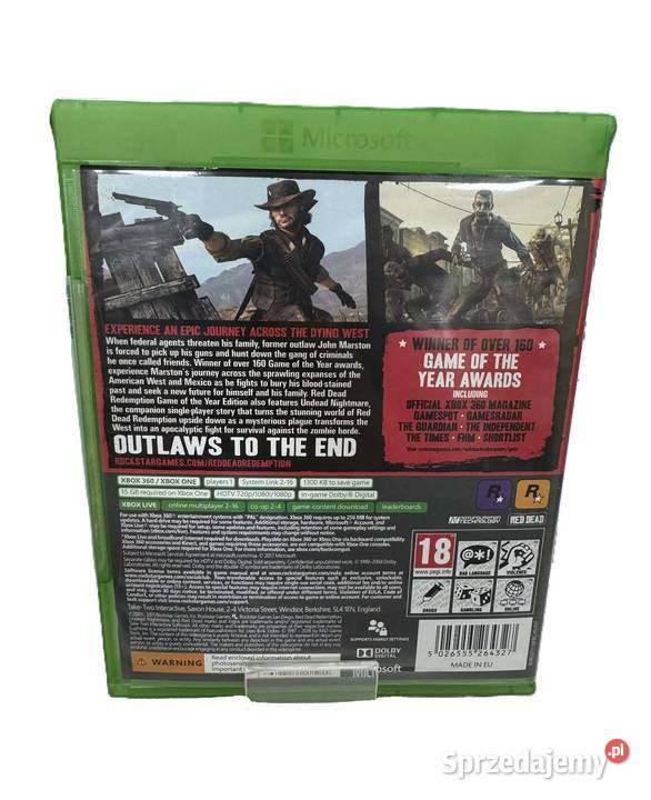 Gra Red Dead Redemption Game of the Year Edition Elbląg