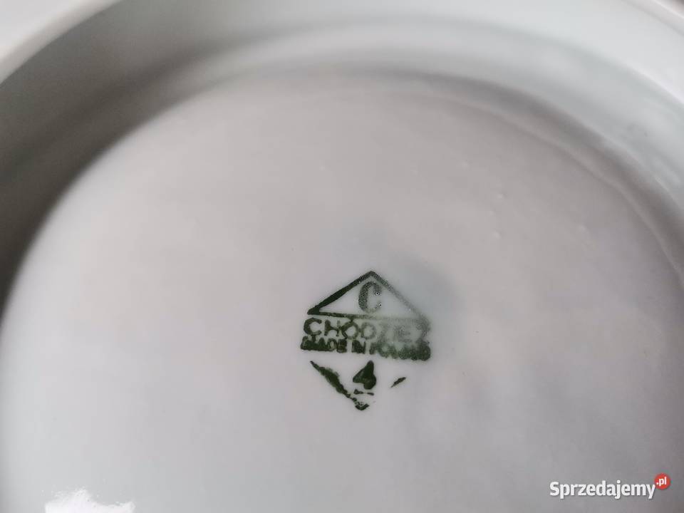 Stara duża nieużywana popielniczka w kwiaty Katowice