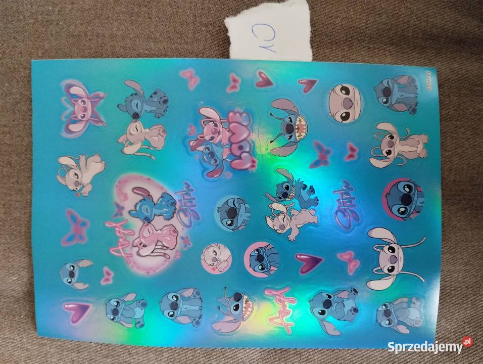 Numery naklejek stich