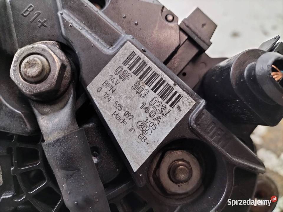 ALTERNATOR 06F903023J 0124525092 20 TDI Audi A4