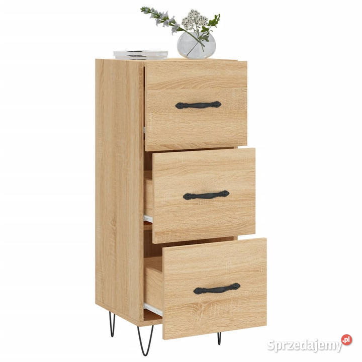 Szafka dąb sonoma 345x34x90 materiał Warszawa
