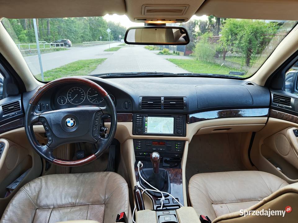 BMW E39 525i manual LPG ASR (kontrola trakcji) Żyrardów