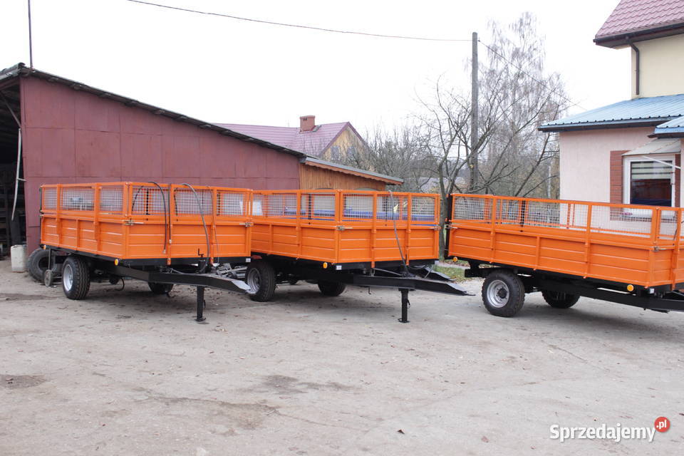 przyczepa wywrotka wywrotka jednoosiowa 35 15 t Trzcianne
