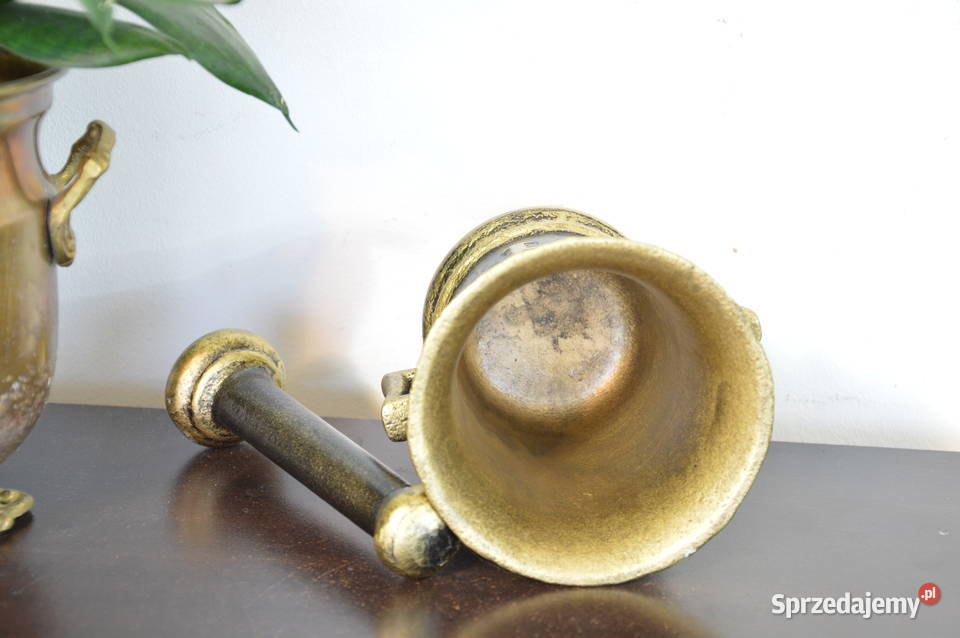 żeliwny Moździerz stary i ciężki Jastrzębie-Zdrój