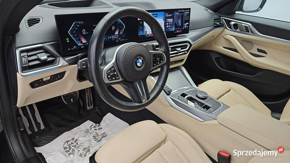 BMW 420 mHEV M Sport sportaut Z Polskiego Salonu kamera cofania Warszawa