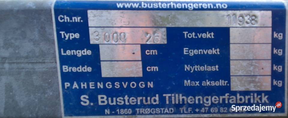 Przyczepa podłodziowa Zamość