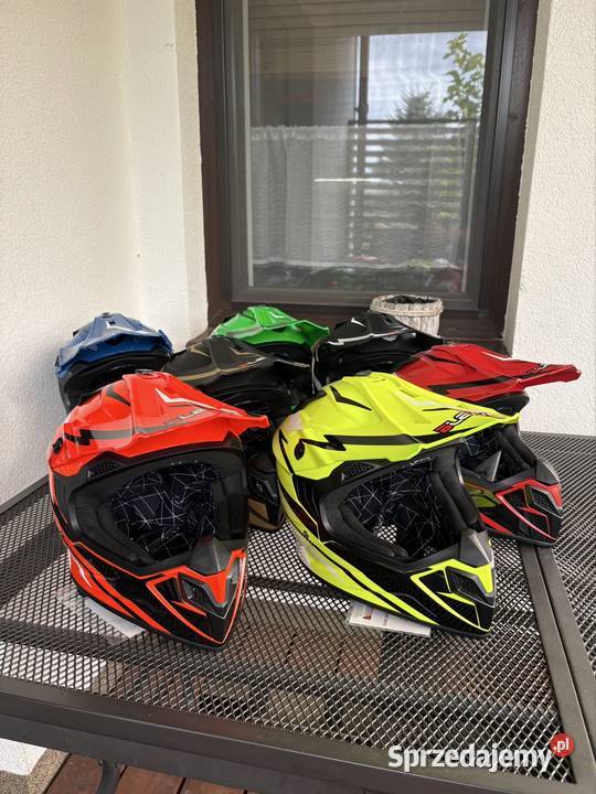 Nowe kaski motocyklowe na crossa quada Maszewo sprzedam