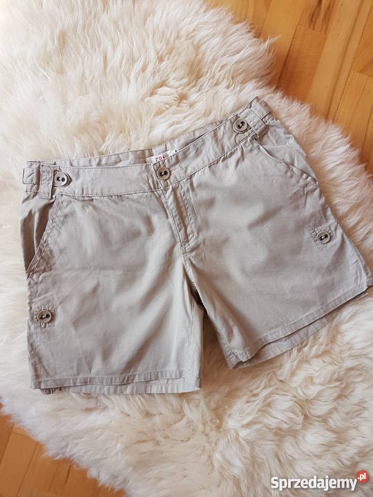 Beżowe spodenki Cross podkarpackie Jasło
