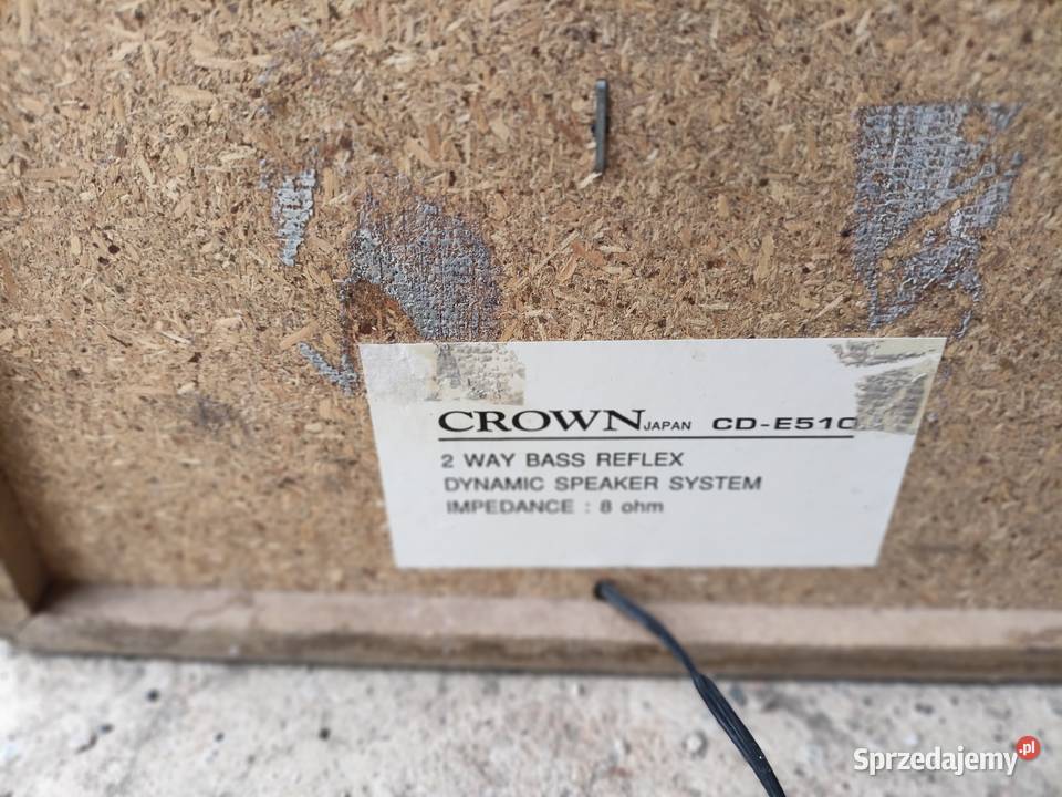 Głośniki CROWN CDE510 Tarnobrzeg