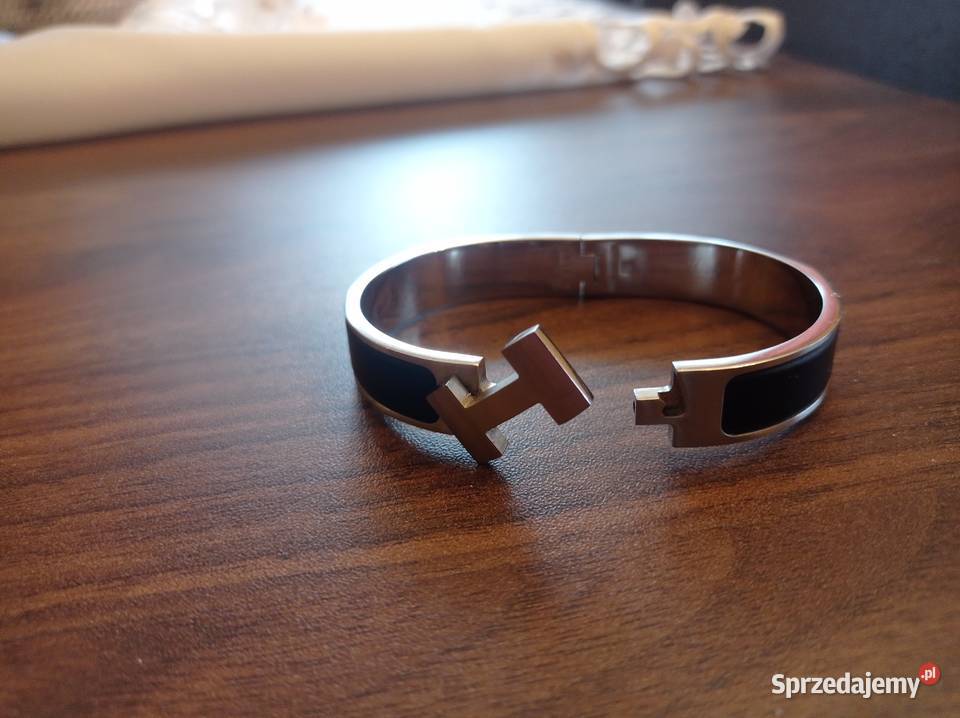 Bransoletka pozłacana Hermes ST0158Okazja pozłacane Lublin