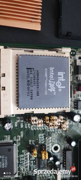 Płyta główna ATrend ATC 1425B procesorem i Chełmża