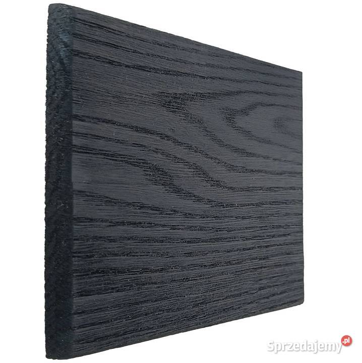 Rustykalna dębowa deska na ścianę BLACK OAK Warszawa